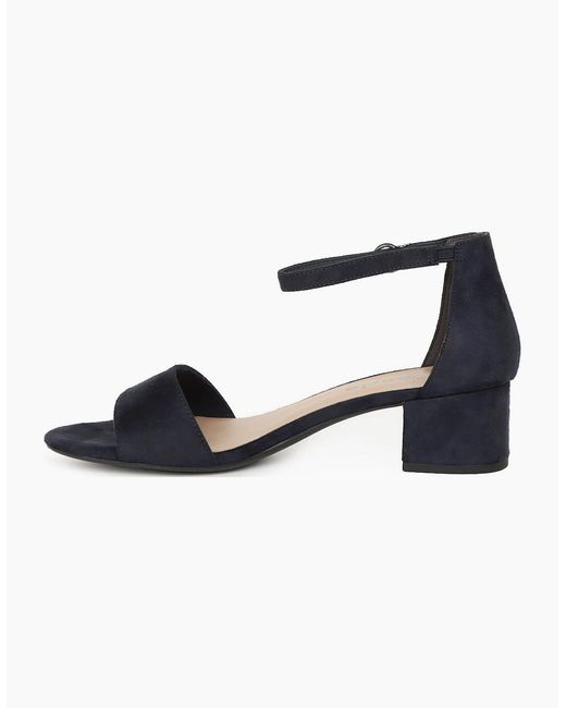 Tamaris Black Gardenia Dress Sandals