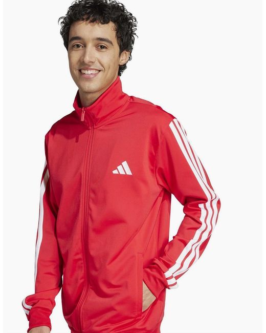 Adidas Red Full Tracksuit for men