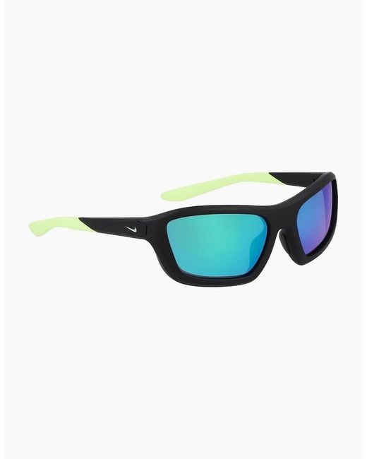 Nike Blue M Rectangle Sunglasses for men