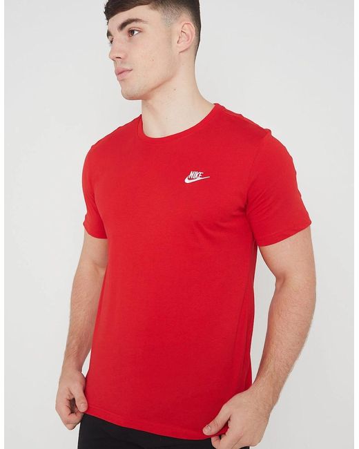Nike Embroidered Logo Swoosh T Shirt for men