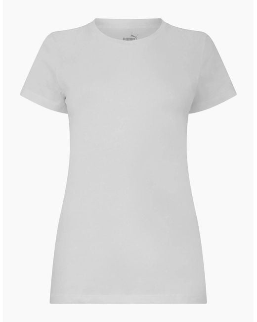 PUMA White Deluxe T-Shirt