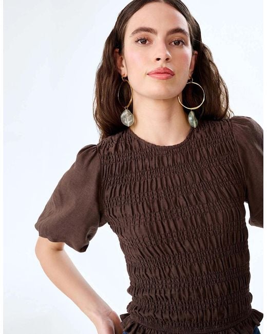 OMNES Blue Nicolla Top