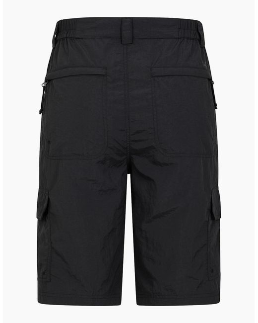 Mountain Warehouse Black Explore Cargo Shorts for men