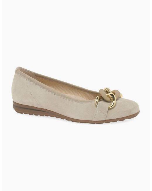 Gabor White Sabia Shoes