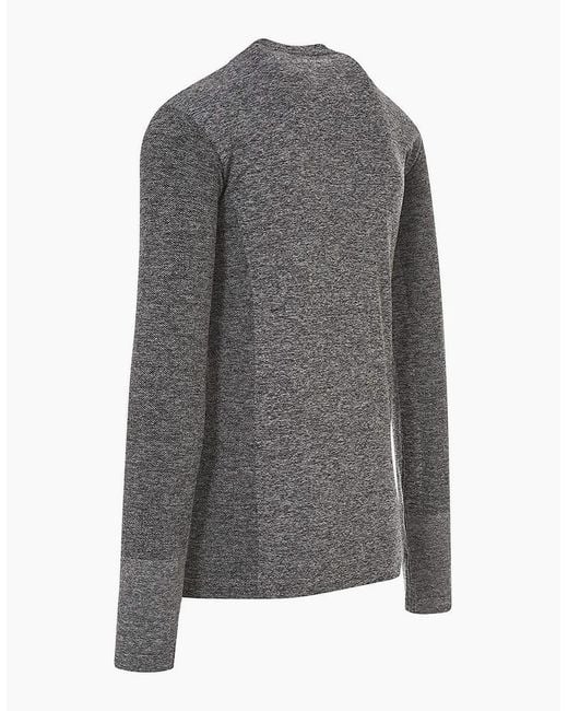 Trespass Gray Timo Long Sleeve Active Top for men