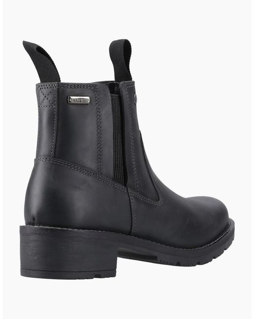 Hunter White Skye Dealer Boot Leather Boots