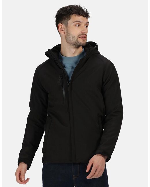 Regatta Black Professional Repeller X-Pro Softshell Jacket for men