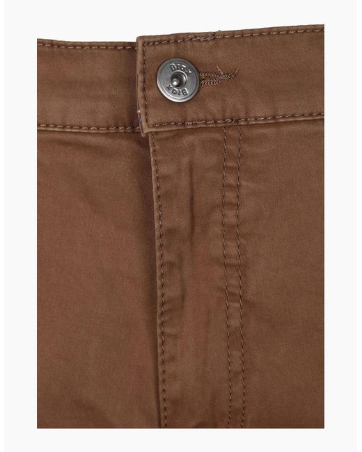 Brax Brown Cadiz Cotton Jeans Tan for men