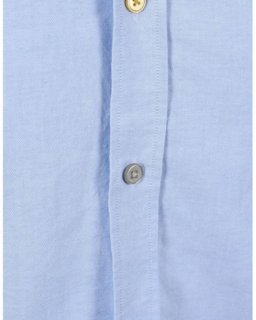 Paul Smith Blue Tailored Fit Shirt Light for men