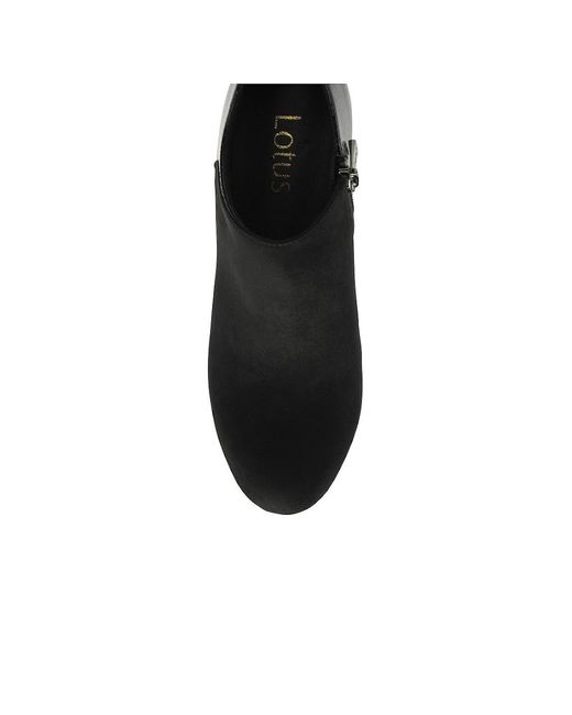 Lotus Black Allie Shoe Boots