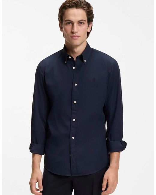 Boss Blue Boss H Roan Bd E C1 263 Shirt 404 Dk for men