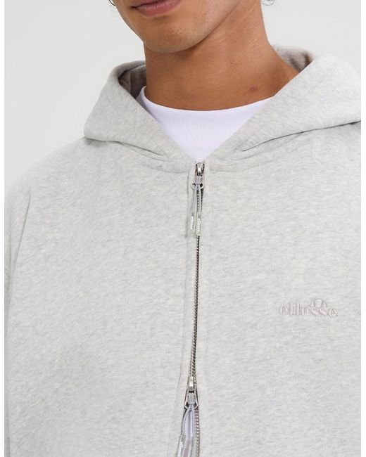 Ellesse Gray Kalvini Fz Hoody for men