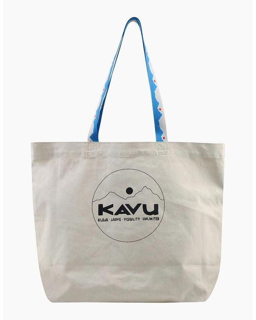 Kavu Blue Typical Tote Bag for men