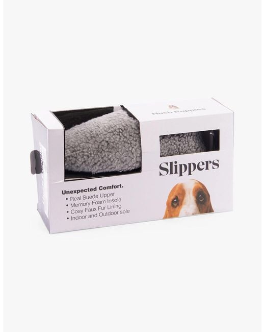 Hush Puppies Gray Emily Slippers