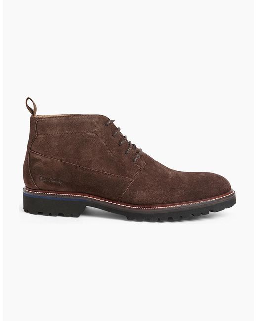 Oliver Sweeney Brown Suede Chukka Boots for men