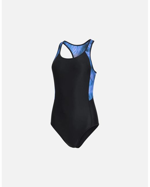 Mountain Warehouse Blue Ladies Take The Plunge Printed One Piece Swimsuit