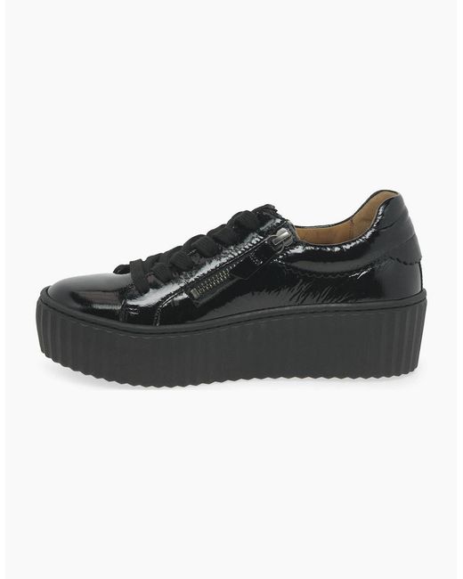 Gabor Black Dolly Trainers