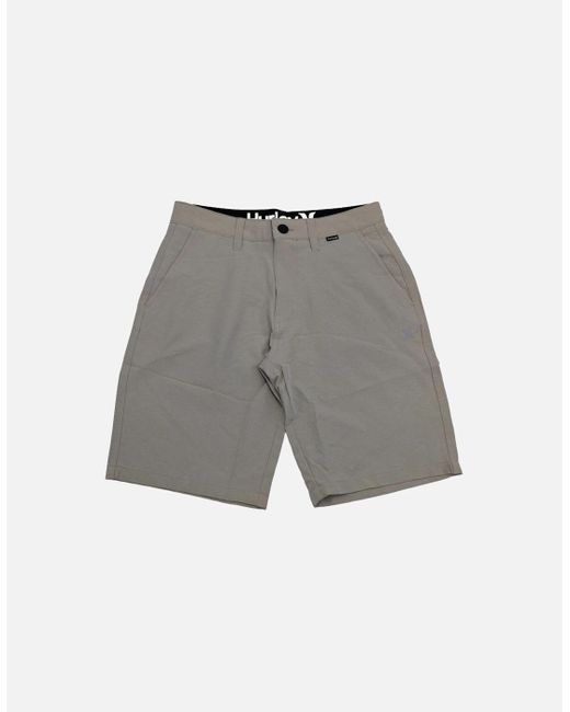 Hurley Gray Shorts Hybrid Walkshort Stretch Casual Summer Beach Quick Dry Shorts for men