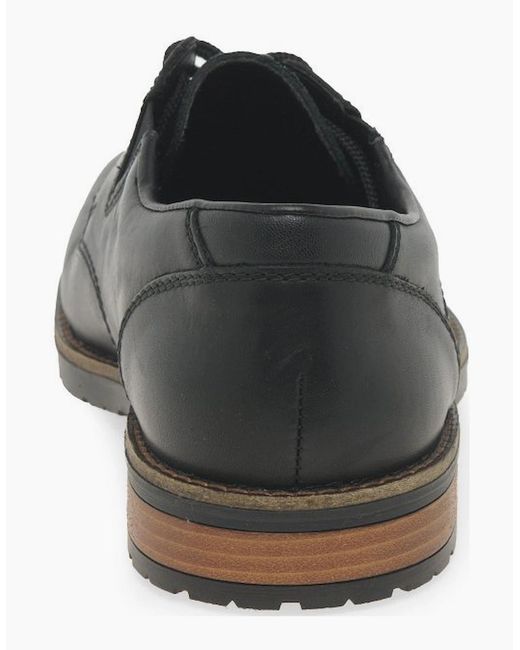Rieker Black Turin Shoes for men