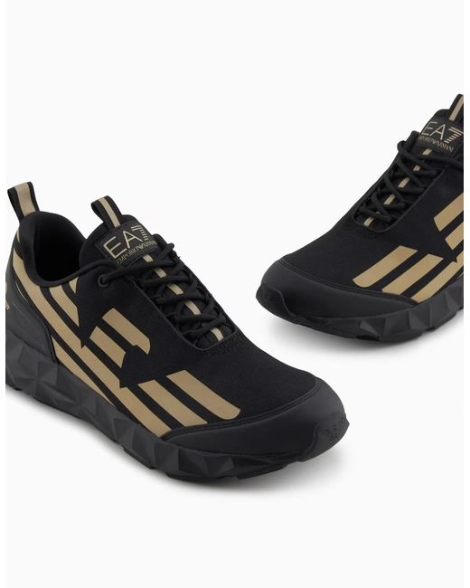 EA7 Black Ultimate C2 Kombat Sneaker for men