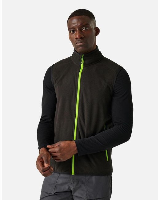 Regatta Black Professional Fleece Gilet for men