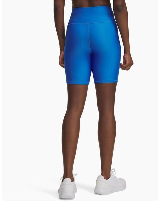 Under Armour Blue Tech Bike Shorts