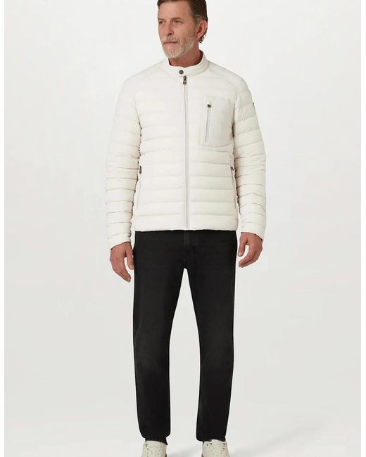Belstaff White Chassis Jacket Cream for men