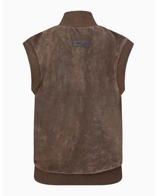 Fear Of God Brown Strappy Crop Top