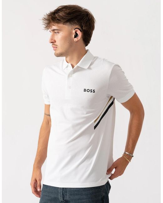 Boss White Boss Paule Toc Polo Shirt for men