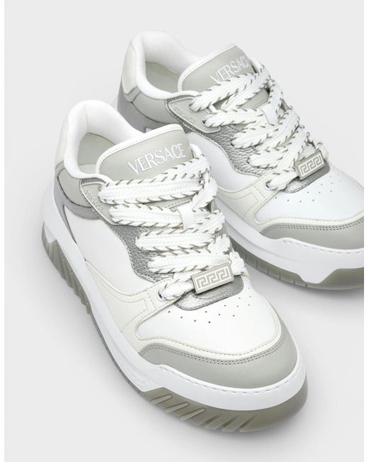 Versace White Greca Odissea Sneaker for men