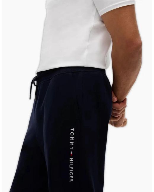 Tommy Hilfiger Blue Original French Terry Lounge Joggers, Desert Sky for men