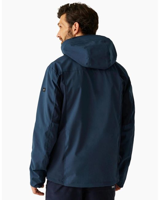 Regatta Blue Birchdale Ii Waterproof Jacket for men