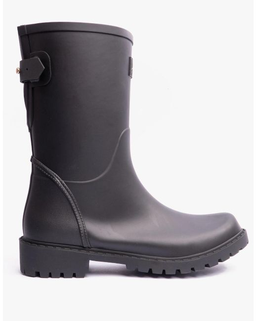 Joules Black Wistow Wellies