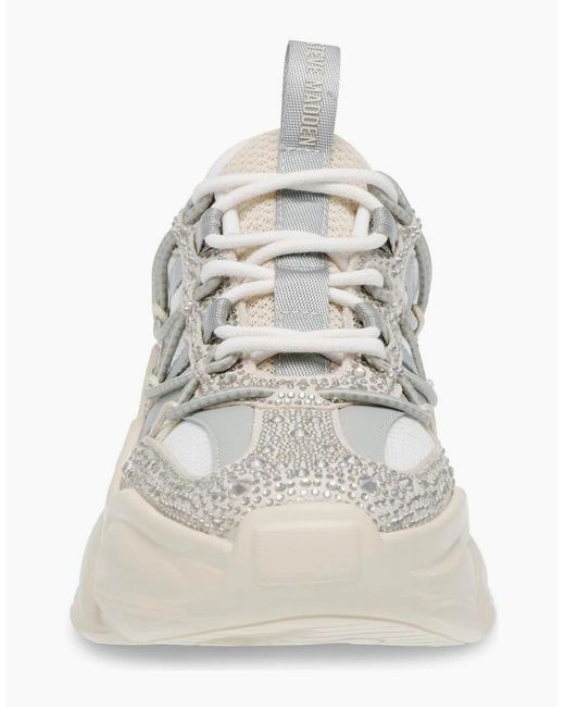 Steve Madden White Spec R Chunky Trainers