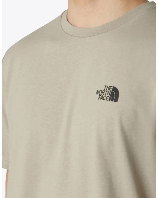 The North Face Multicolor Simple Dome Short Sleeve T-Shirt for men