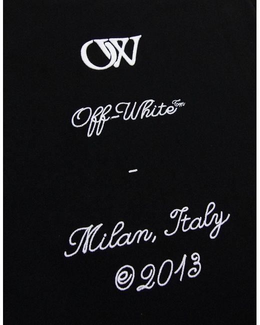 Off-White c/o Virgil Abloh Black Off 23 Logo Slim S/S T Shirt for men