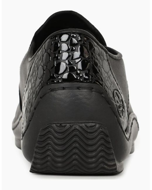 Rieker Black Century Shoes