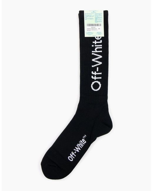 Off-White c/o Virgil Abloh White Off Diagonals Mid Socks for men