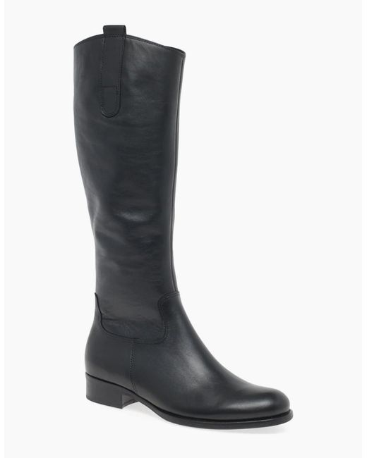 Gabor Black Brook S Knee High Boots