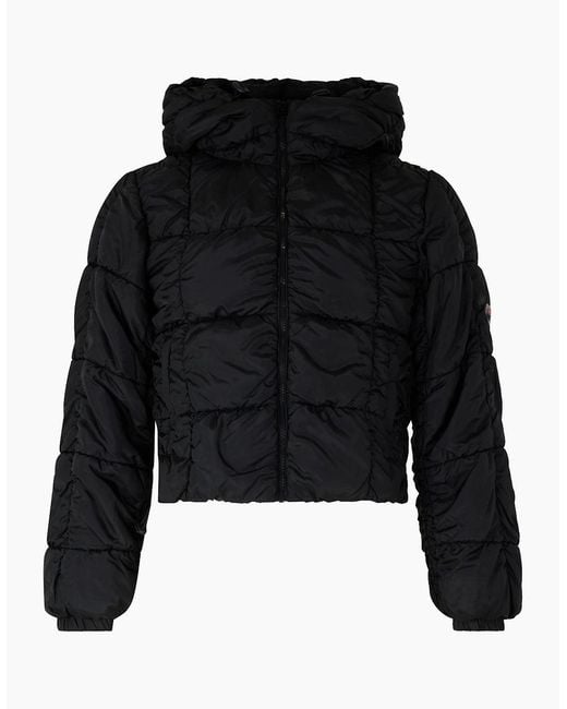 DIESEL Black W Ralle Out Short Puffer Jacket for men
