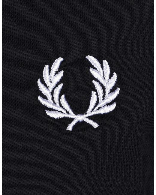 Fred Perry Black Ringer T-Shirt for men