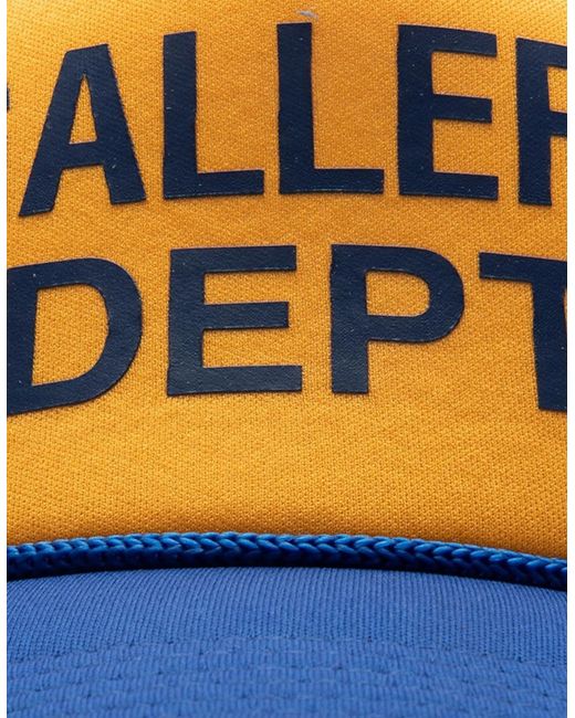 GALLERY DEPT. Blue Gd Logo Trucker for men