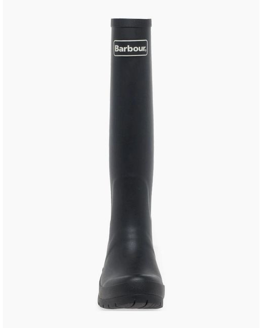 Barbour Black Abbey Wellingtons