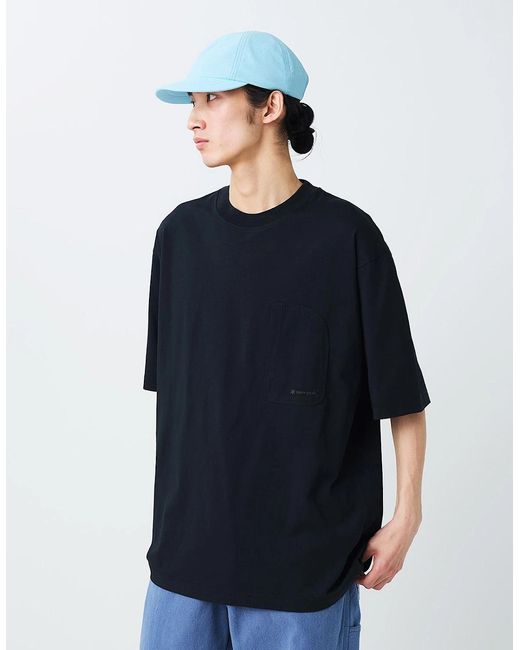 Snow Peak Blue Snow Peak Og Mercerised T-Shirt for men