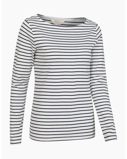 Mountain Warehouse Blue Ladies St Ives Crew Neck Top