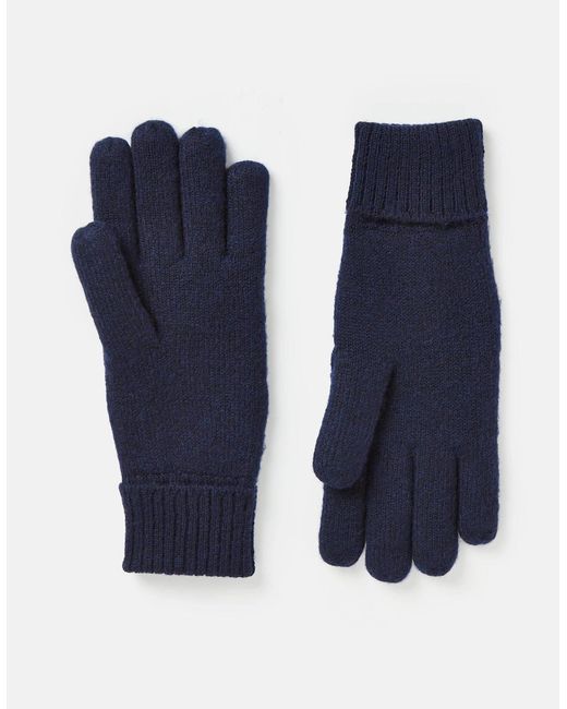 Joules Blue Berwick Gloves for men