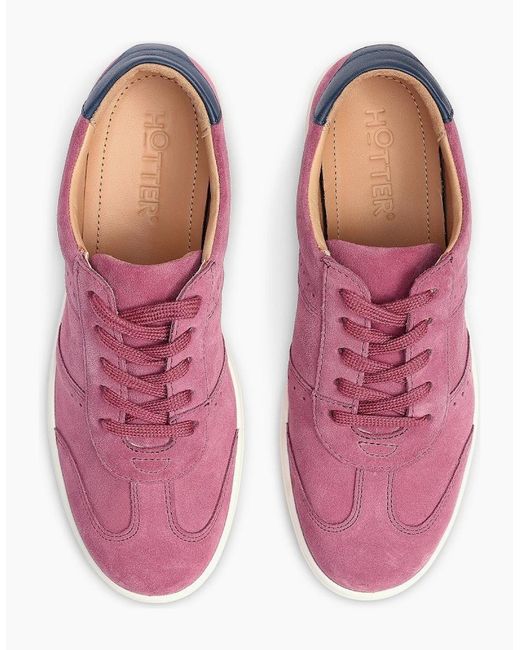 Hotter Purple Maeve Trainers