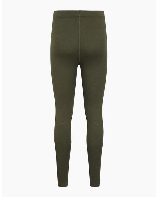Mountain Warehouse Green Ascend Bamboo Base Layer Bottoms for men