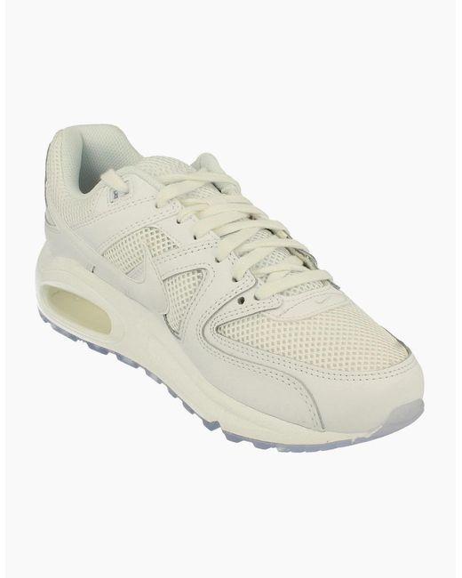 Nike Air Max White Command Trainers 629993 112 for men