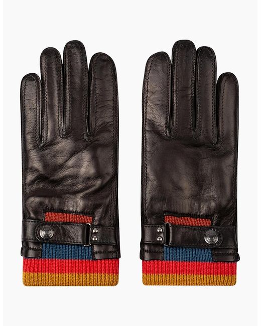 Paul Smith Gray Gloves for men